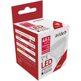 Avide Λάμπα LED Σποτ Αλουμίνιο + Πλαστικό 7W GU10 110° Θερμό 3000K Super High Lumen